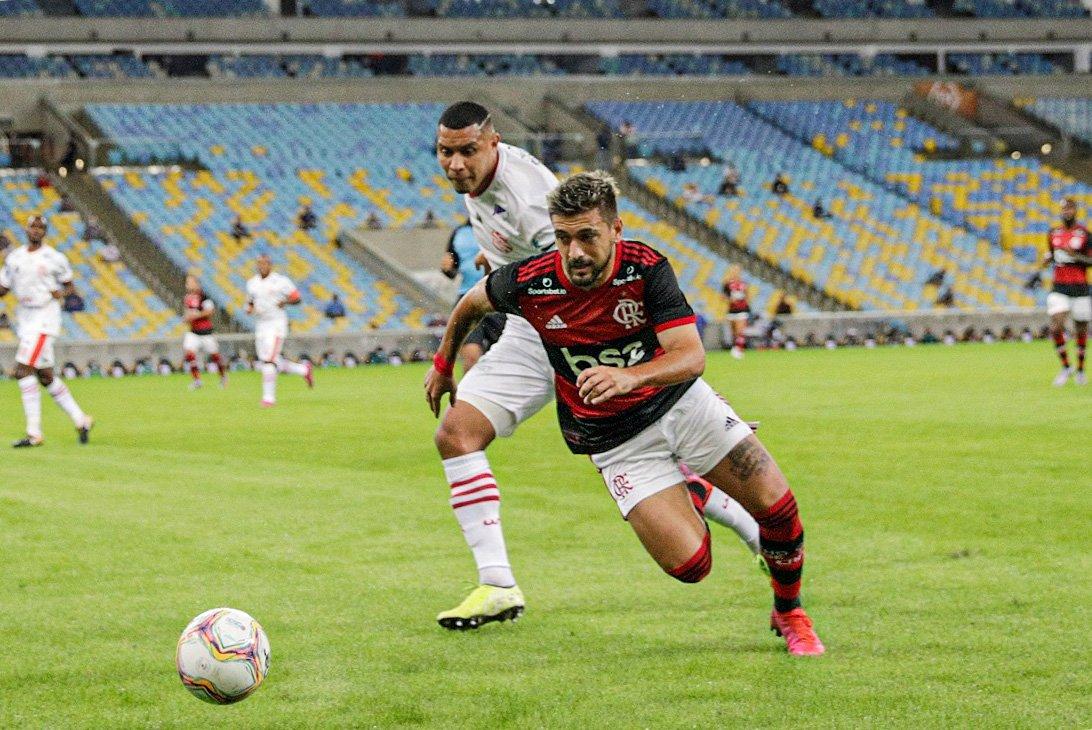 FLAMENGO EM CAMPO, SEM TORCIDA: time mais rico do Brasil também deve ser o que mais perderá receita  (Ricardo Moraes/Reuters)