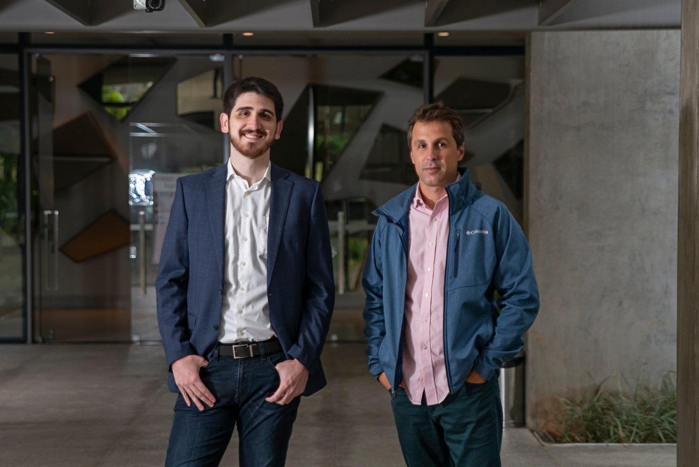 Vitor Asseituno e Guilherme Berardo, cofundadores da Sami: fundada em 2018, a empresa quer resolver os principais problemas do sistema de saúde privado com um plano para pequenas empresas e MEIs (Sami/Divulgação)