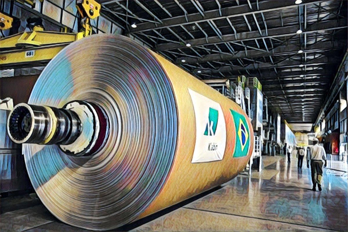 Klabin: expansão do ecommerce e fatores ESG mantiveram preço do papel em alta e beneficiaram resultados (Klabin/Divulgação)