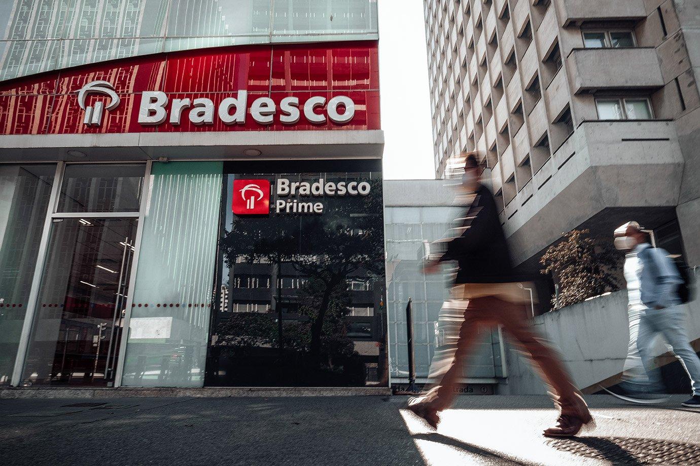 Bradesco: o banco está no caminho certo para entregar um ROE pelo menos alinhado ao seu custo de capital nos próximos trimestres, diz Goldman (Eduardo Frazão/Exame)