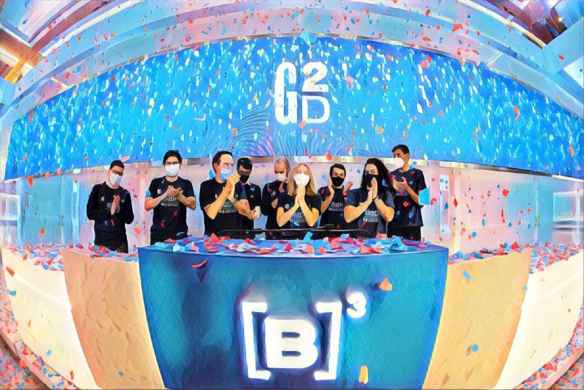 A estreia da G2D na B3: pessoas físicas compraram 60% de toda a oferta (B3/Divulgação)