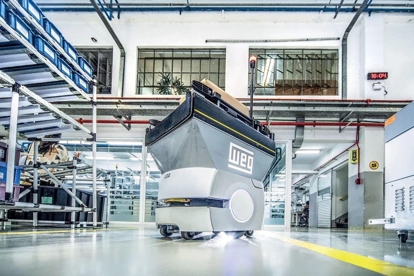 WEG: correlação com a IA é menor do que dos pares internacionais (Leandro Fonseca/Exame)