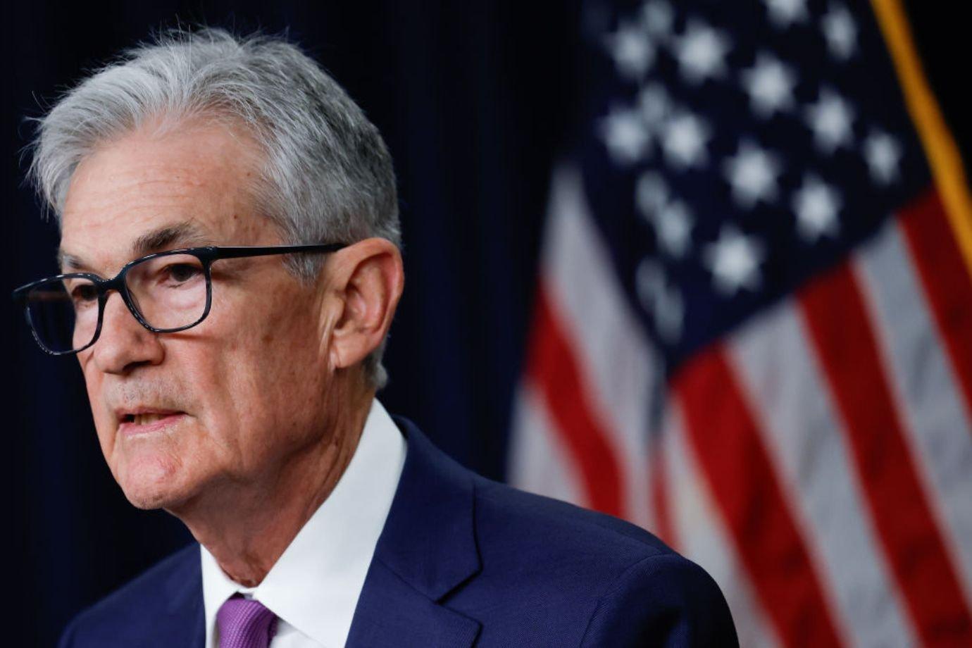 Jerome Powell: coletiva após decisão do Fed deve indicar próximos passos para os juros nos EUA (Chip Somodevilla/Getty Images)