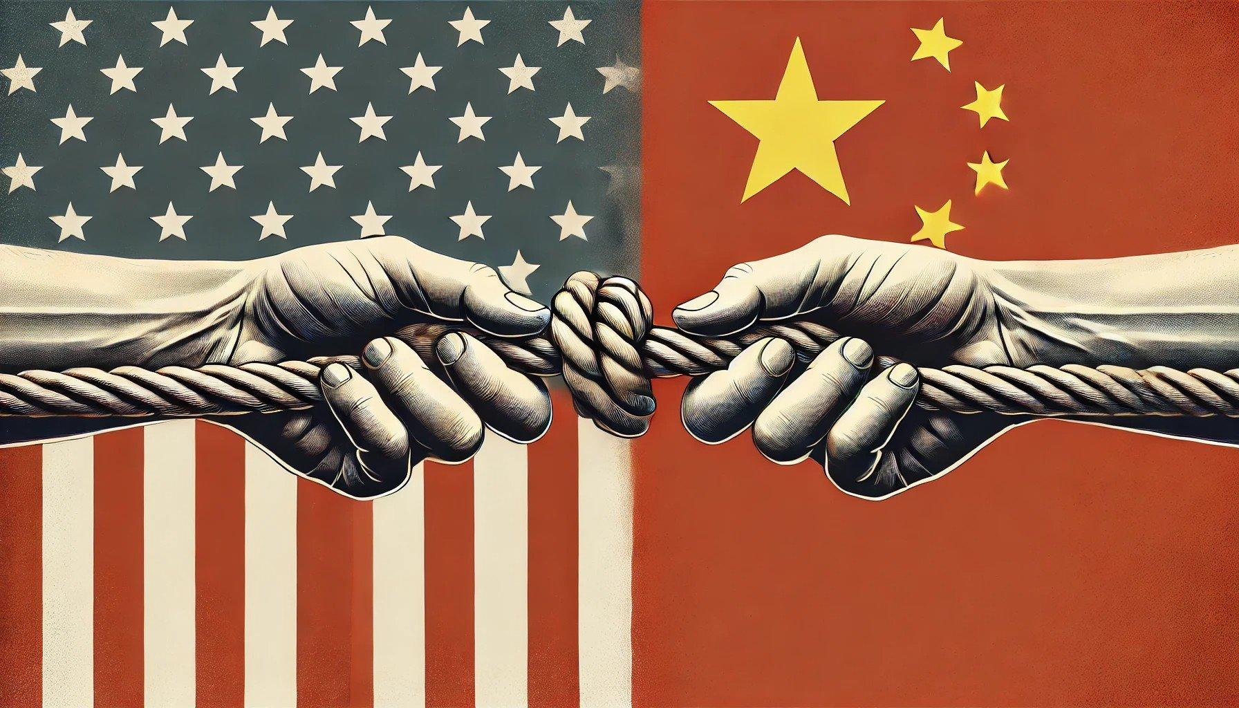 Trump x Xi: Na queda de braço, China tem mais poder de barganha com outras nações, diz Gavekal (Imagem gerada com auxílio de Inteligência Artificial)