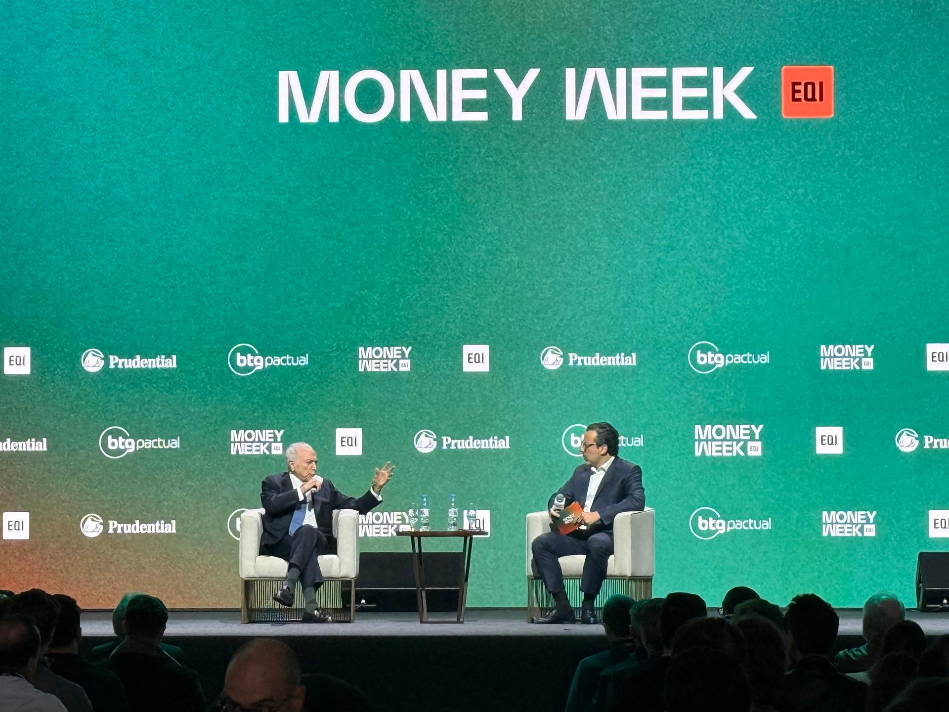 Temer: ex-presidente participa de evento da EQI em Balneário Camboriu (Assessoria/Divulgação)