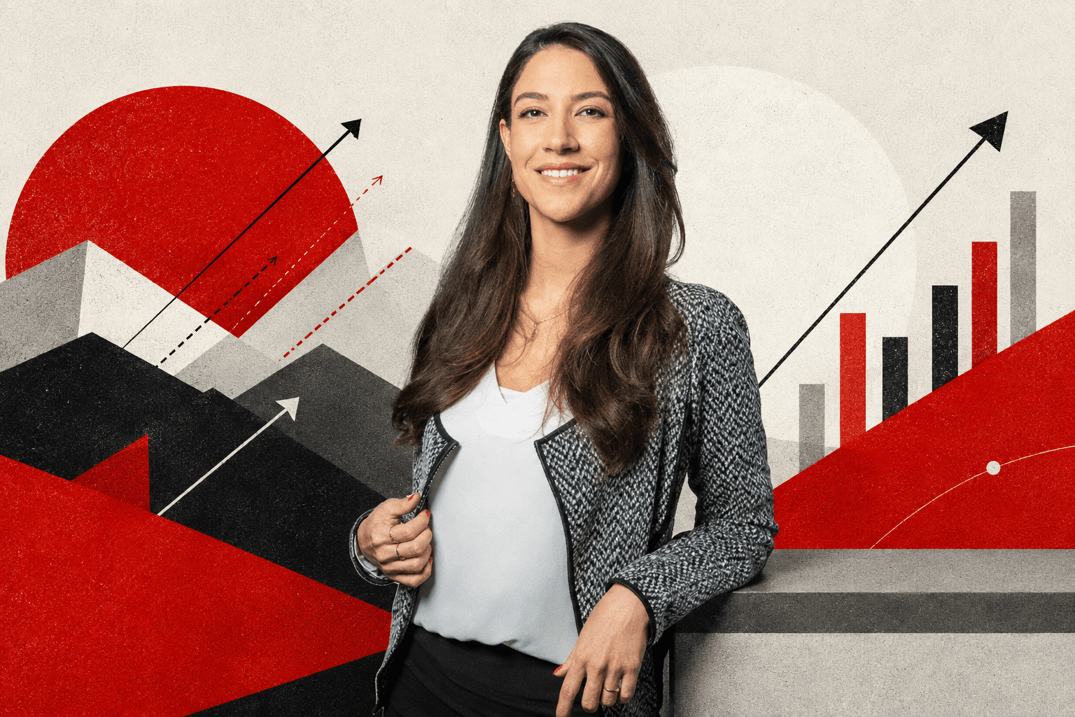 Ana Rodela, diretora de investimentos da Bradesco Asset, (Imagem gerada com IA/Exame)
