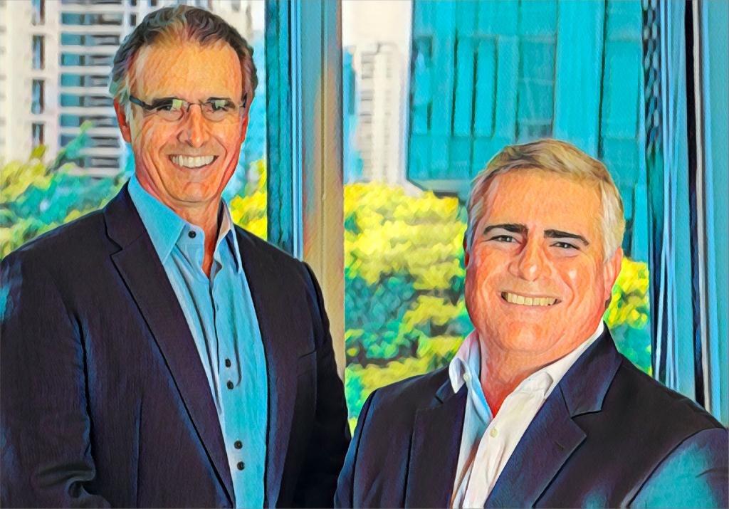 Francisco Valim (à esquerda) e Carlos Zarlenga em dupla caçada: investidores e empresas para investir para controlada de SPAC americano (QLP/Divulgação)